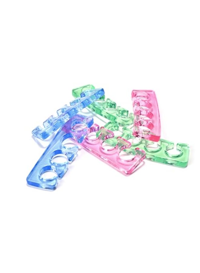 KADS 3 Pairsset Silicone Toe Separator Nail Art Manicure Finger Feet Care Braces Supports Nails DIY Tools - Image 4