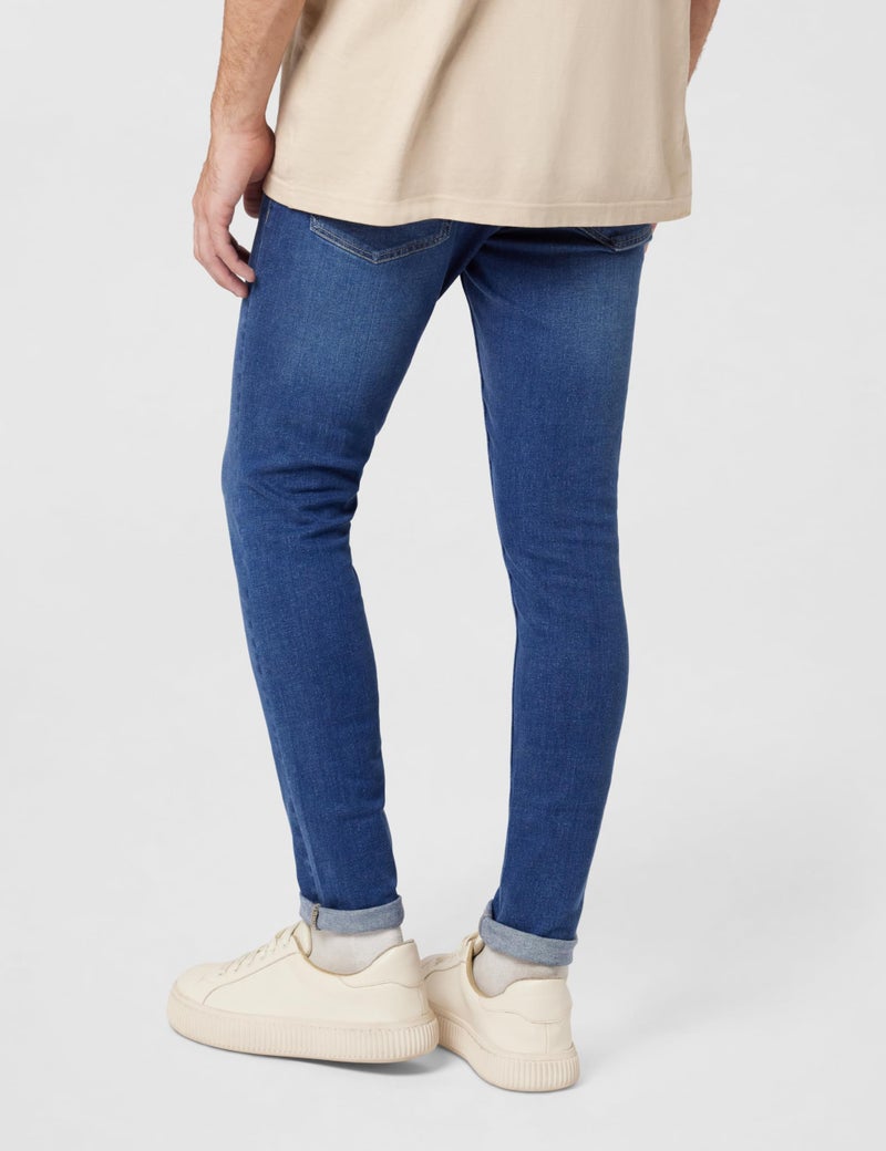 Spykar Men's Super Skinny Fit Low-Rise Casual Jeans - Image 3