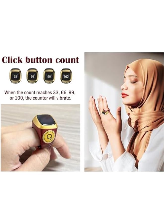 عربست عداد حلقة ذكية للتسبيح والصلاة الإسلامية - Image 3