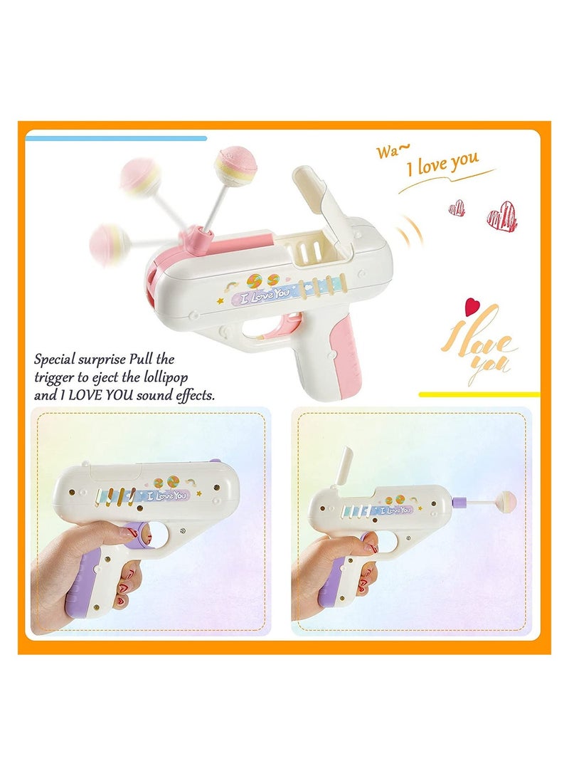 MissTiara Music Lollipop Gun Glowing Toy Candy Gun - Image 2