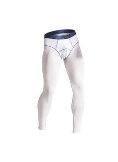 Generic Mens Slim Fit Warm Autumn Pants Nine-Point Thermal Underwear Black  - Image 3