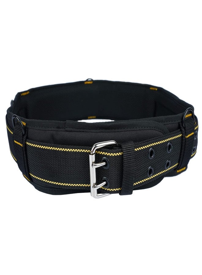 MELOTOUGH Padded Tool Belt with D ring for men Adjustable for 32"-50" Waists Heavy-duty Work Belt Metal Buckle - Image 1