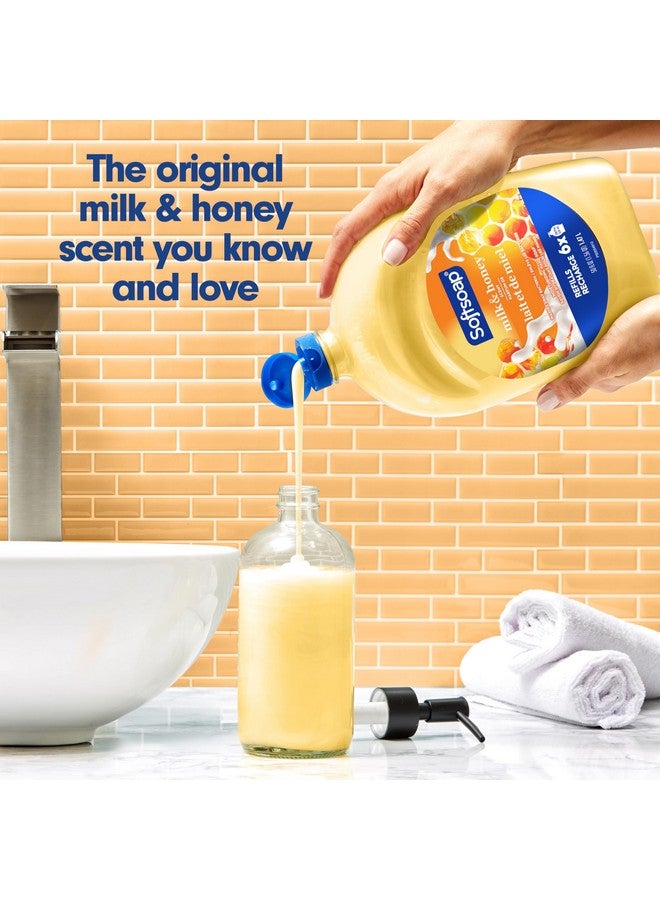 Softsoap Milk & Honey Scented, Liquid Hand Soap Refill, 50 Ounce - Image 2