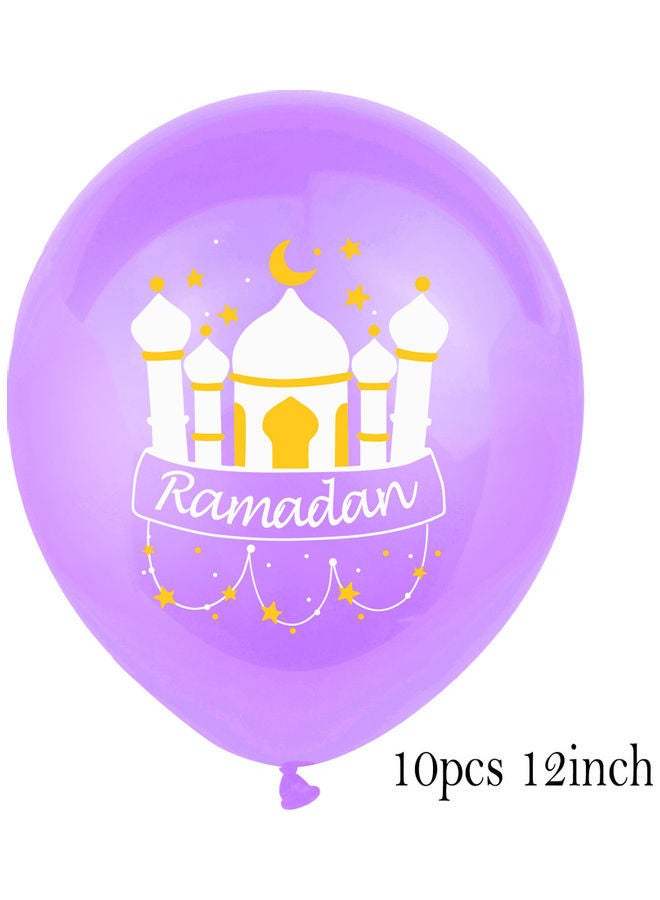 NIBEMINENT 10-Piece Of Ramadan Balloon - Image 1
