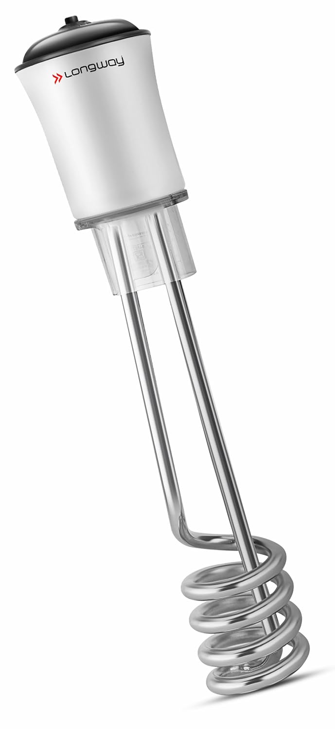 LONGWAY Longway LWIR01 1500 Watts Water Proof Immersion Heater Rod White Copper  - Image 1