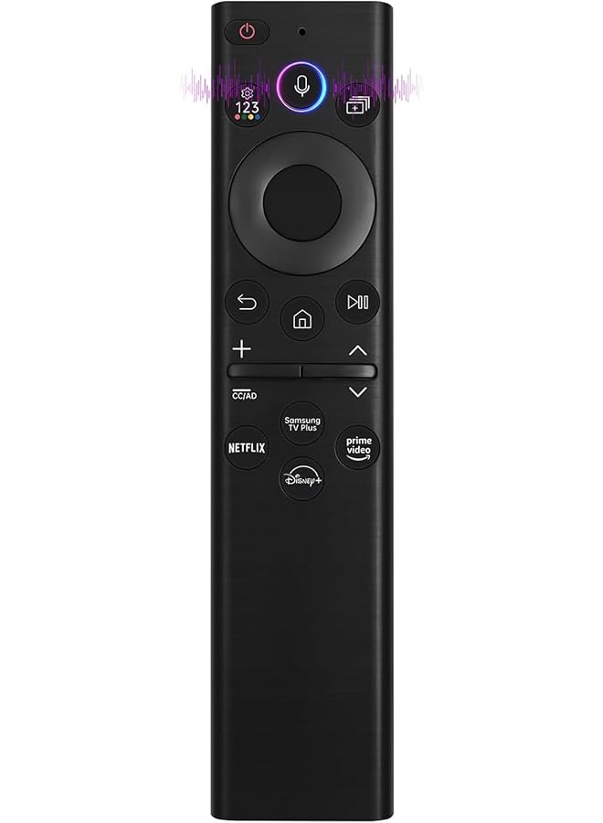 TIGER Voice-Compatible Universal Remote Control for Samsung Smart TVs & Monitors: BN59-01385A Replacement - Designed for Frame, Serif, Crystal, Solar, UHD, Neo QLED, OLED, 4K, 8K Models - Image 1