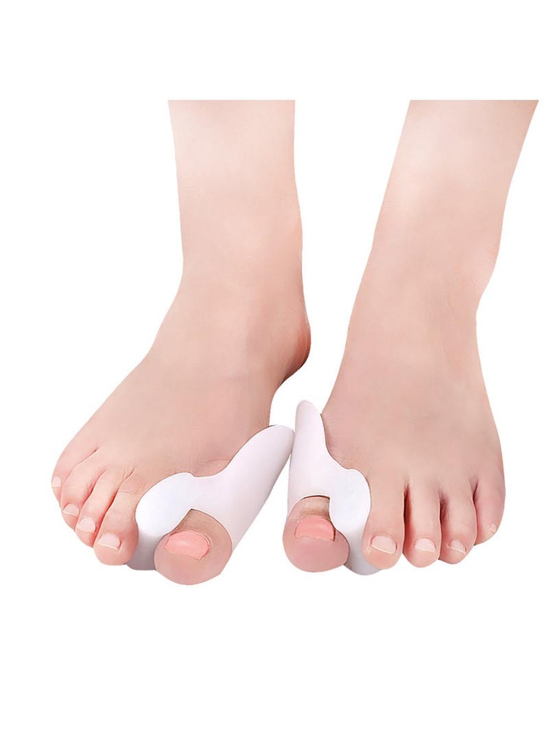 Sweet seven Bunion Corrector Toe Separator - Relax, Stretch & Support Big Toe - 6 Pairs Soft Silicone Hallux Valgus & Bunion Pads - Protector for Overlapping Toes - Unisex - Image 2
