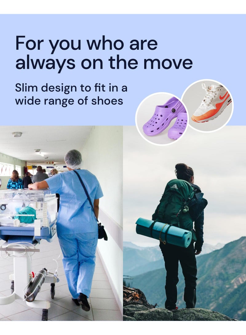 Sweet seven Bunion Corrector Toe Separator - Relax, Stretch & Support Big Toe - 6 Pairs Soft Silicone Hallux Valgus & Bunion Pads - Protector for Overlapping Toes - Unisex - Image 5