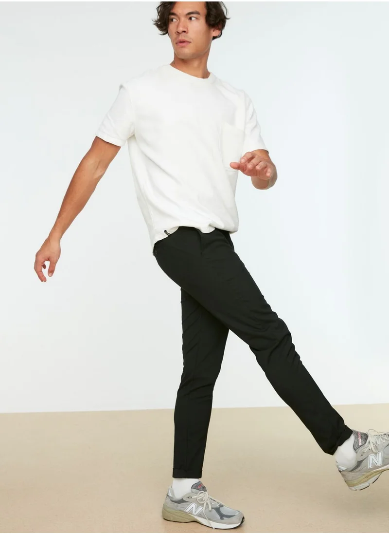 trendyol Slim Fit Lace Up Trousers