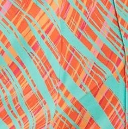 Liquorish بنطلون واسع بنقوش برتقالية