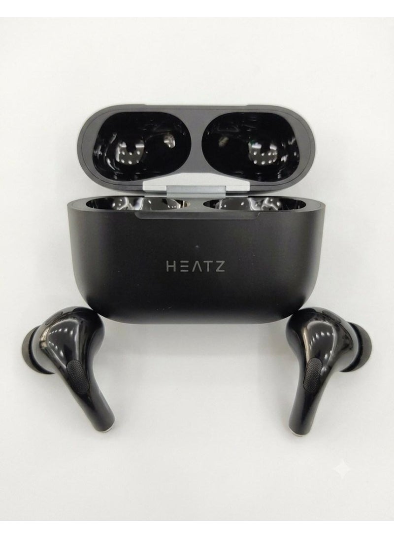 هيتز سماعات HEATZ اللاسلكية ZB92 – Bluetooth 5.3، تحكم باللمس، إلغاء الضوضاء، ميكروفون مزدوج، شحن Type-C - Image 4