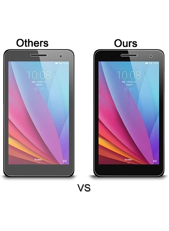 HuHa Tempered Glass Screen Protector Compatible 0.4mm 9H+ Surface Hardness 2.5D Explosion-proof Tempered Glass Film for Huawei Honor Play MediaPad T1 / T1-701U - Image 4