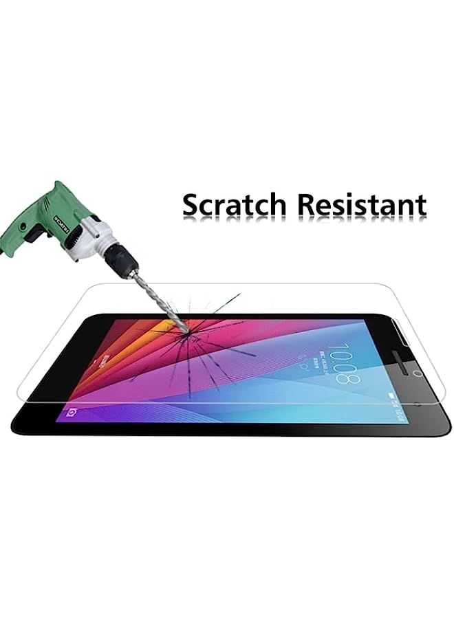 HuHa Tempered Glass Screen Protector Compatible 0.4mm 9H+ Surface Hardness 2.5D Explosion-proof Tempered Glass Film for Huawei Honor Play MediaPad T1 / T1-701U - Image 3