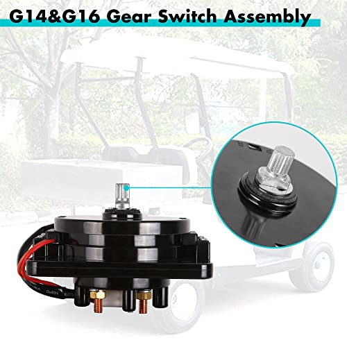 10L0L Golf Cart Forward Reverse Switch Assembly for Yamaha G14/G16 36V Electric Models(1994-2002),OEM JN4-82917-00-00,JN4-82917-01-00, 5206 - Image 5