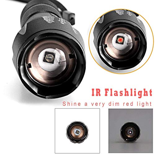 ULTRAFIRE IR Illuminator Flashlight, 850nm Focus Adjustable IR Led Flashlight Infrared Light Torch for Night Vision, Coyote Hog Predator Hunting - Image 2