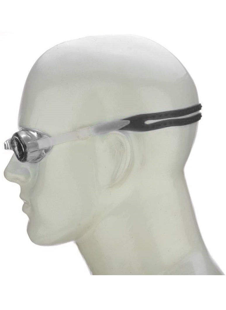 Dolphin DZ-1600 Anti-Fog Swimming Goggles With Ear Plugs, Black  - Image 4