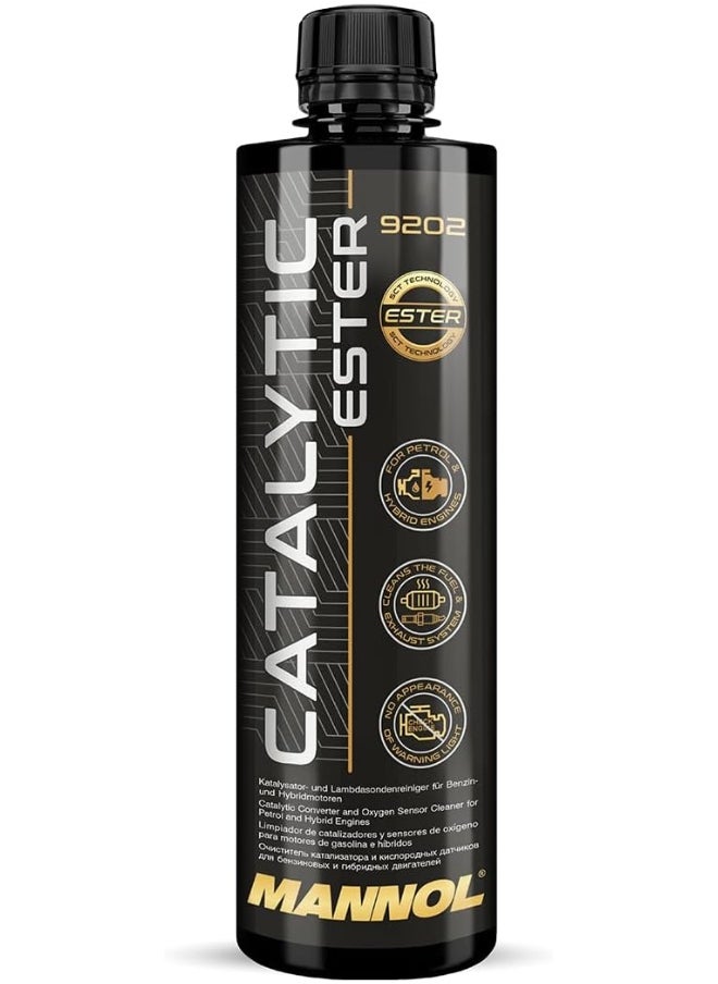 MANNOL Mannol 450ml Catalytic Petrol Additive 9202 Based On Synthetic Ester For Petrol And Hybrid Engine  - Image 3