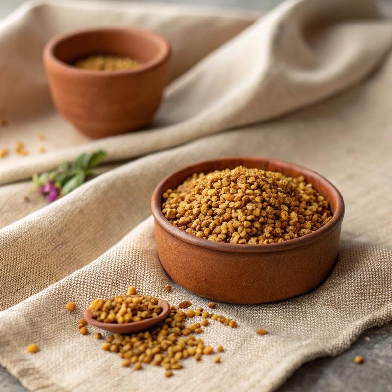 Handpick بذور الحلبة المختارة (14 أونصة) حلبة طبيعية بالكامل - بذور ميثي كاملة من أصل هندي (Trigonella Foenum Graecum) في أكياس قابلة لإعادة الإغلاق - Image 3