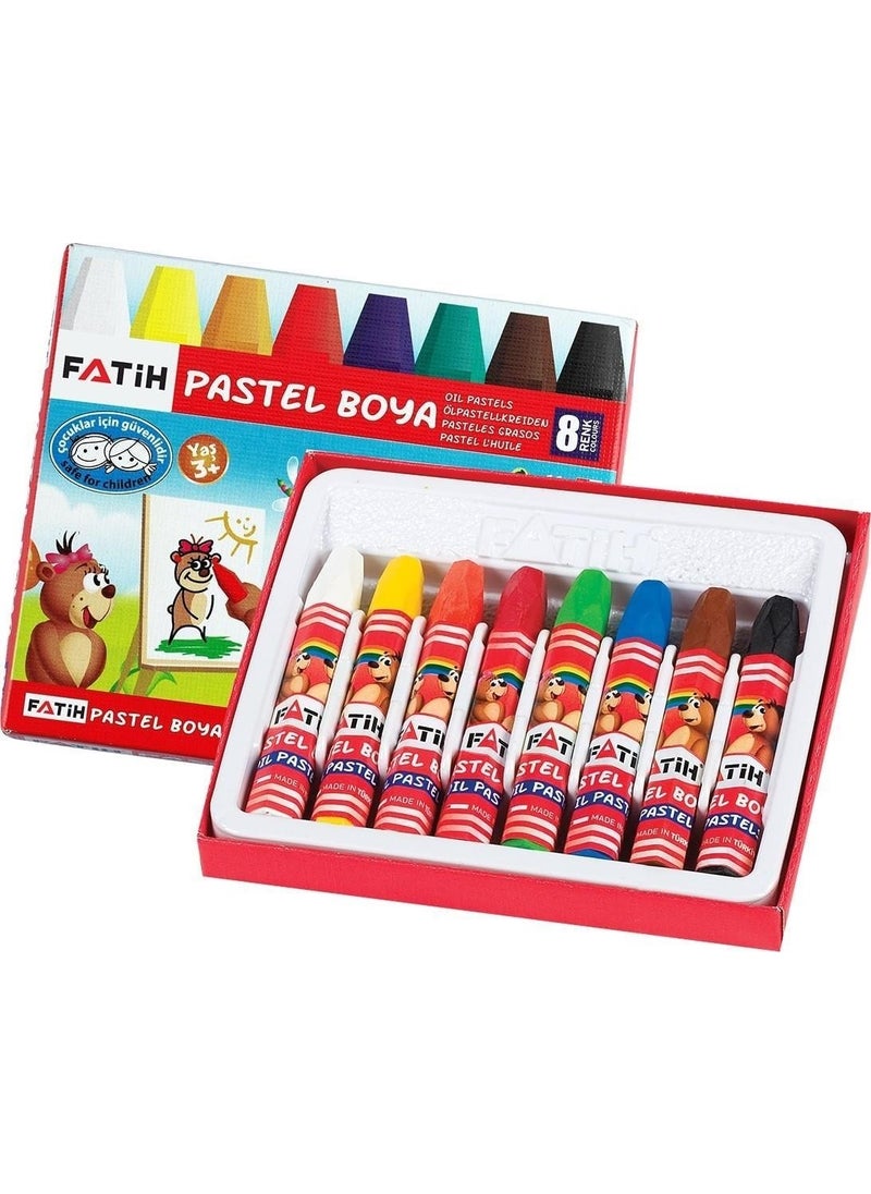 Fatih King Size Crayon 8 Colors 