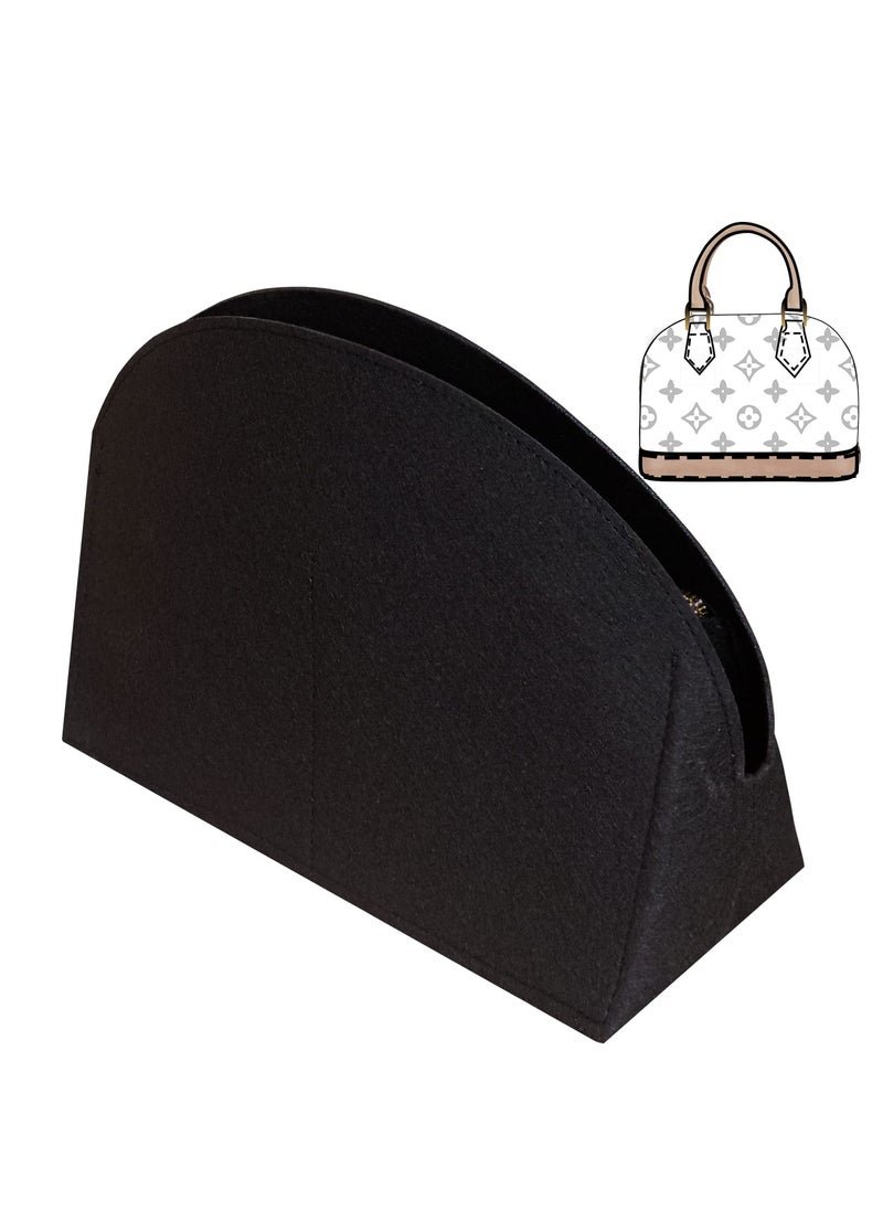 Excefore - Sturdy Purse Insert Organizer Bag in Bag Handbag, Tote Organizer, Inside Tote Pocketbook Women, Purse Insert Fits Alma BB PM Insert Tote Organizer for Women Purse Liner Purse in Purse - Image 1