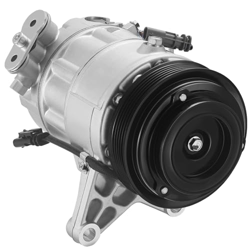 BDFHYK 98586 Air Conditioning A/C Compressor Compatible with Buick LaCrosse 2012 V6 3.6L, Compatible with Cadillac SRX 2012-2016 V6 3.6L - Image 1