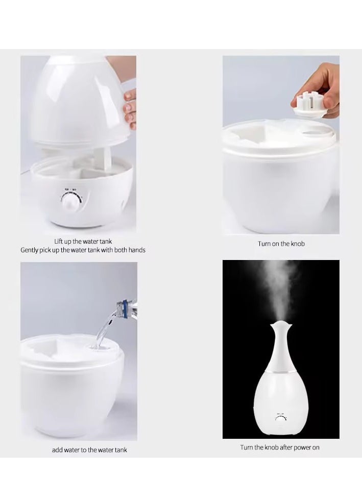 Denx Electronic Diffuser With Essential Oils And Ultrasonic Technology To Freshen The Air - From - Green Color - Image 2