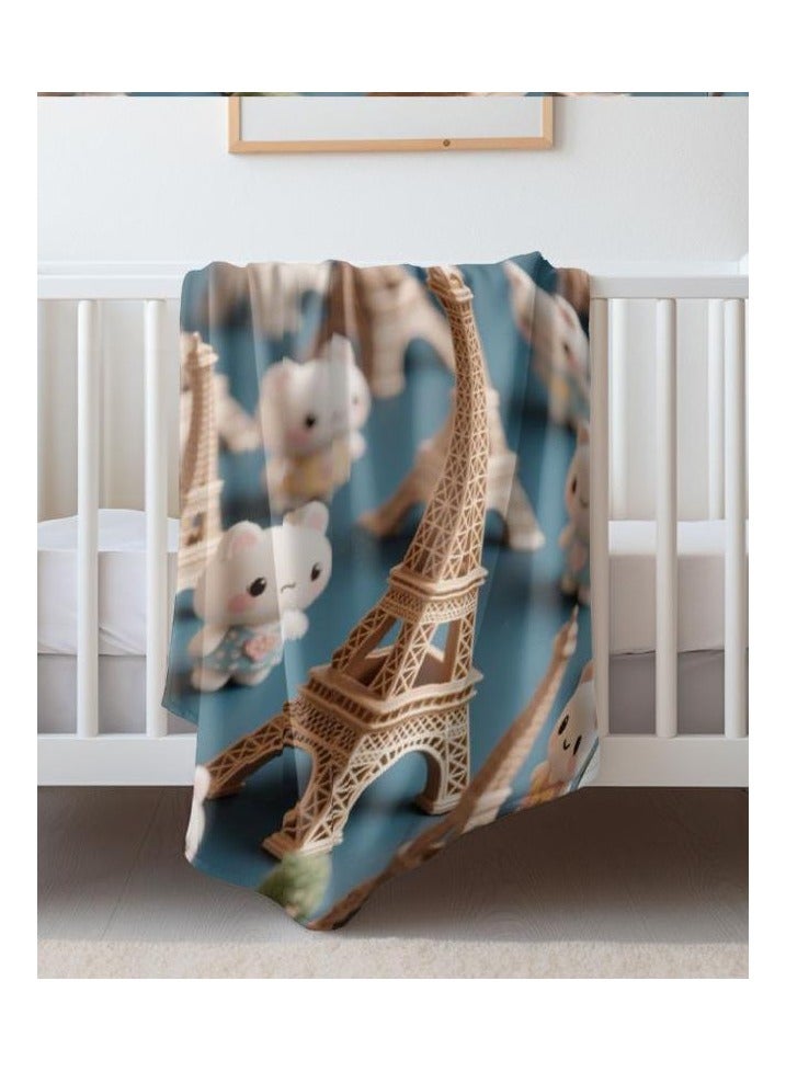 general Flannel thin blanket (warm and comfortable, suitable for sleep, gaming, dust removal and sandproof) 150cm*200cm - 343 - Image 3