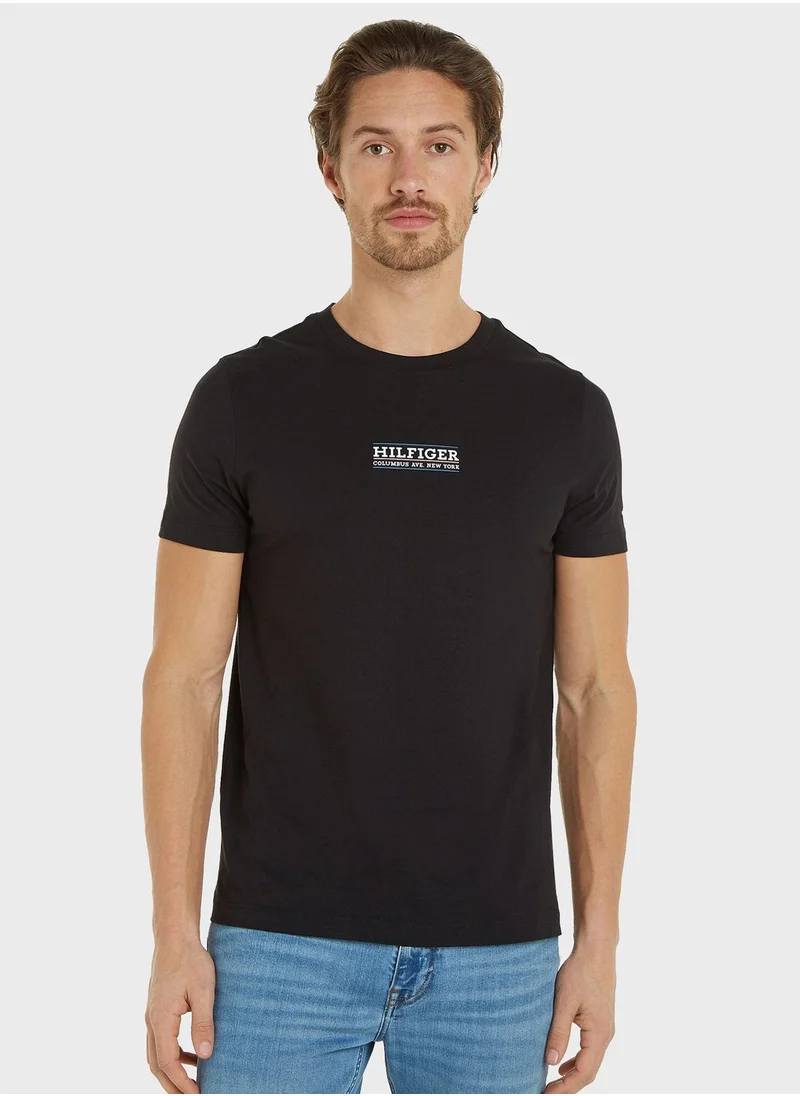 TOMMY HILFIGER Logo Crew Neck T-Shirt