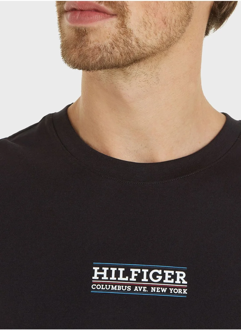 TOMMY HILFIGER Logo Crew Neck T-Shirt