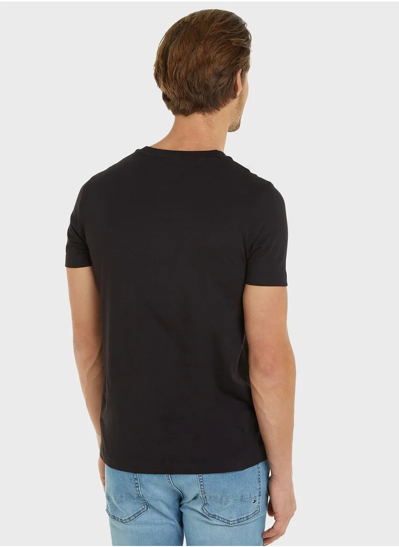 TOMMY HILFIGER Logo Crew Neck T-Shirt