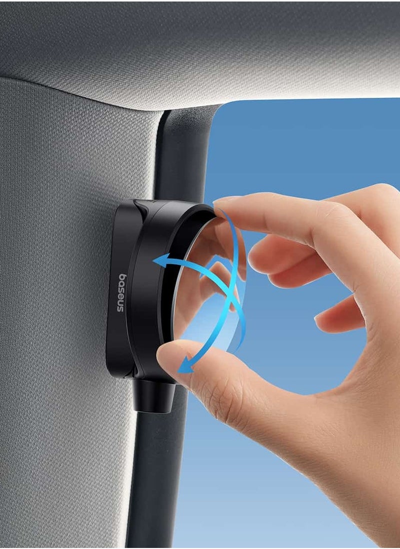 Baseus - Baseus SafeRide Series Backseat Rearview Mirror（1PCS）Cluster Black - Image 1