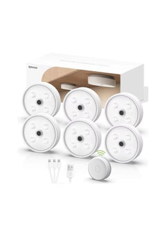EZVALO EZVALO EzLumiPuck Pro Group Control Under Cabinet Lights with Remote  - Image 1
