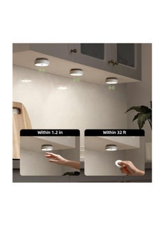 EZVALO EZVALO EzLumiPuck Pro Group Control Under Cabinet Lights with Remote  - Image 4
