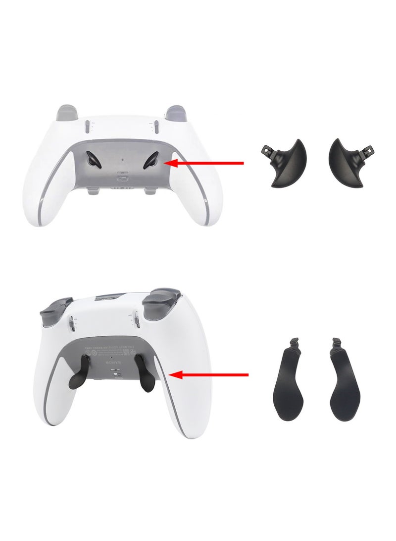 وحدة تحكم PS5 Edge Elite مع أزرار خلفية معدنية 4 قطع - Image 2