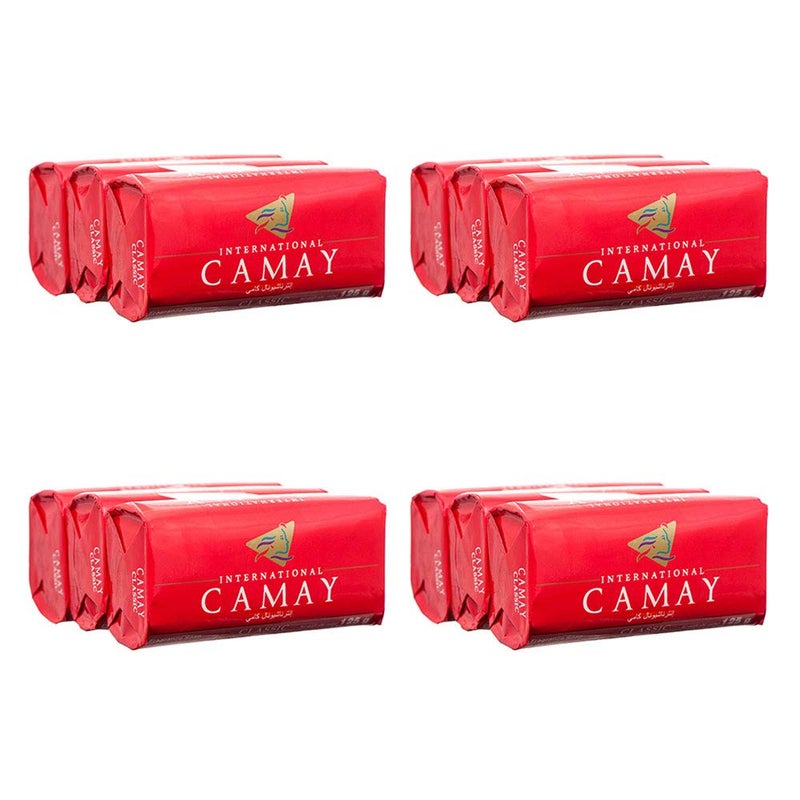 Camay Softly Scented Bath Bar Classic Soap, Pink, Ginger, 4.4 Ounce (Pack of 12) - Image 1