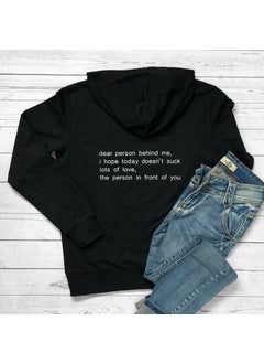 Generic Dear Person Behind Me Hoodie Lots Of Love Pink  - Image 3