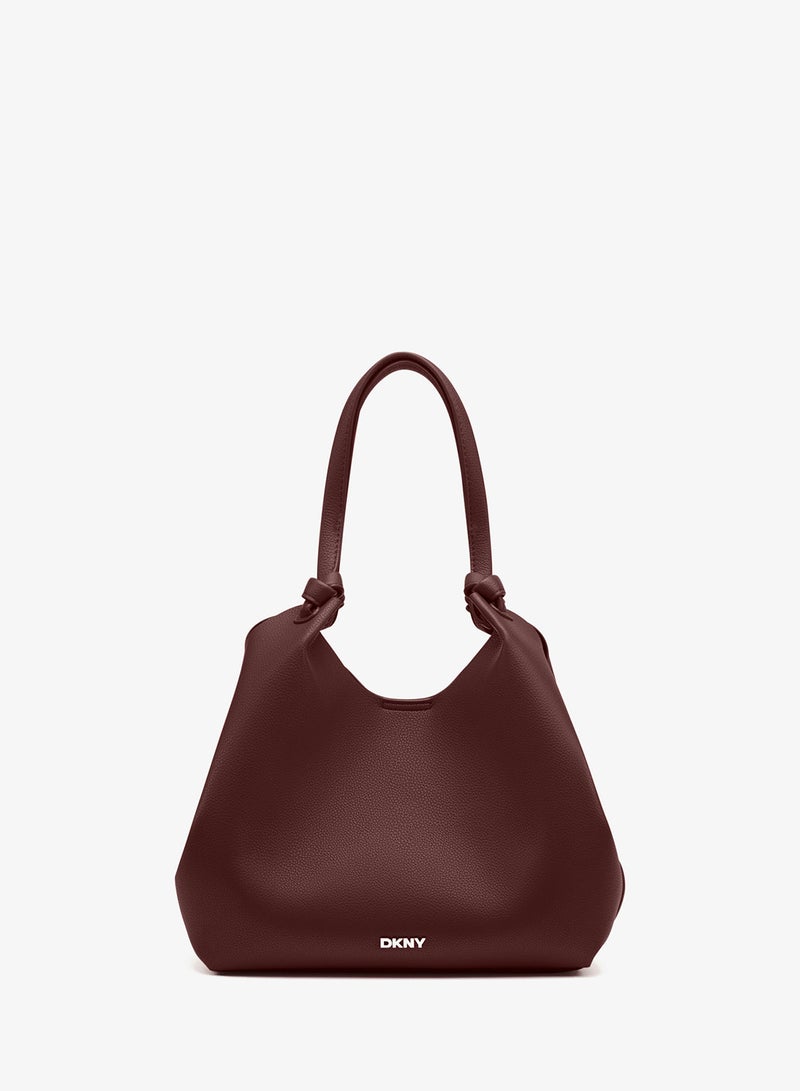 دكني حقيبة يد علوية بشعار باولا - Image 4