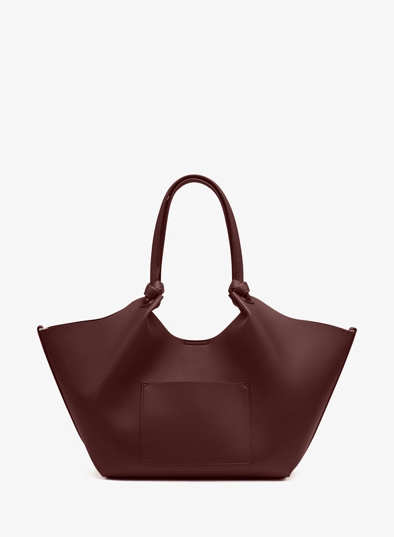 دكني حقيبة يد علوية بشعار باولا - Image 2