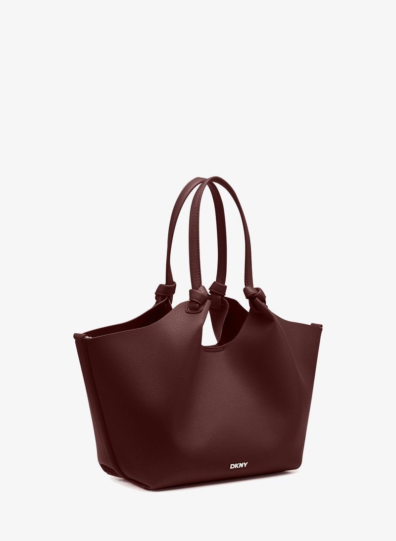 دكني حقيبة يد علوية بشعار باولا - Image 3