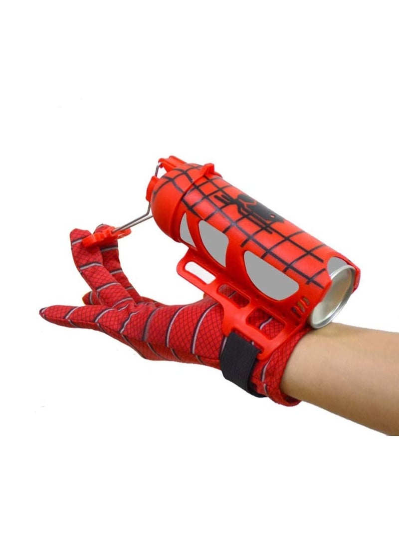 MIXDE Halloween Spider Glove Toys Plastic Cosplay Glove Launcher Wrist Toys, Spider Web Shooter Toy, Role-Play Toys, Spider Glove Toys for 5 Year Old Boys and Girls and Up  - Image 1