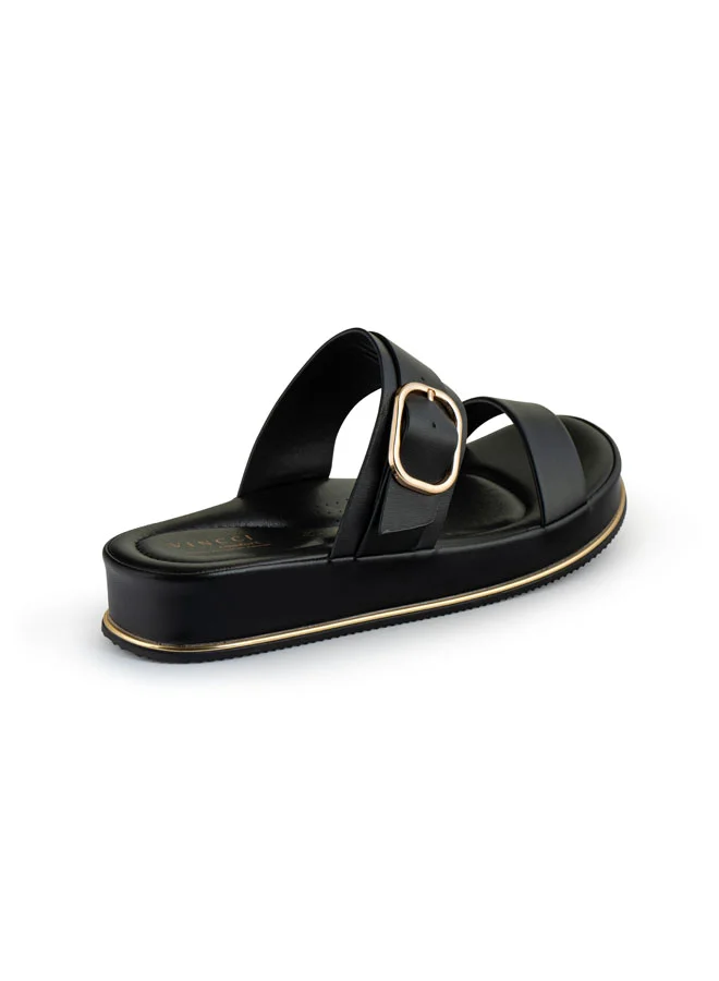 Vincci Women Multi Strap Wedge Sandals
