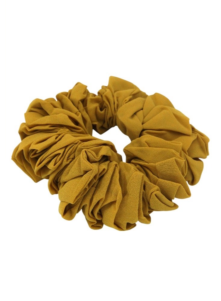 دىدانيالا دانييلا - ربطة حجاب مطاطية لتكثيف الشعر - أصفر خردلي - Image 1