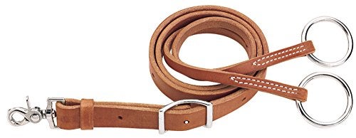 Weaver Leather Leather Training Fork, Girth Attachment Russet, 1" x 28" - Image 5