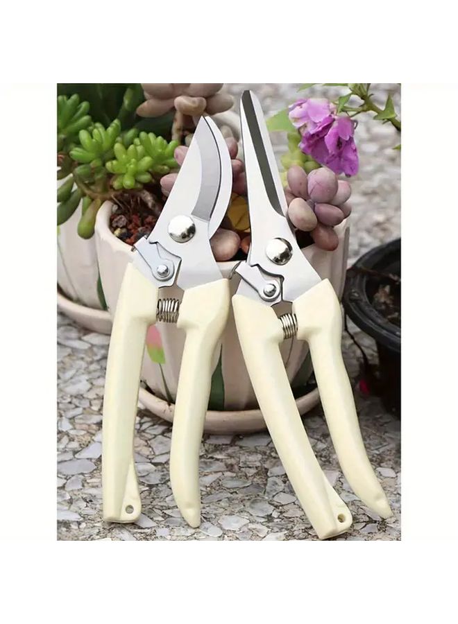 1Pc Bending Garden Pruning Scissors Set For Trimming Cutting Branches Flowers - Image 3