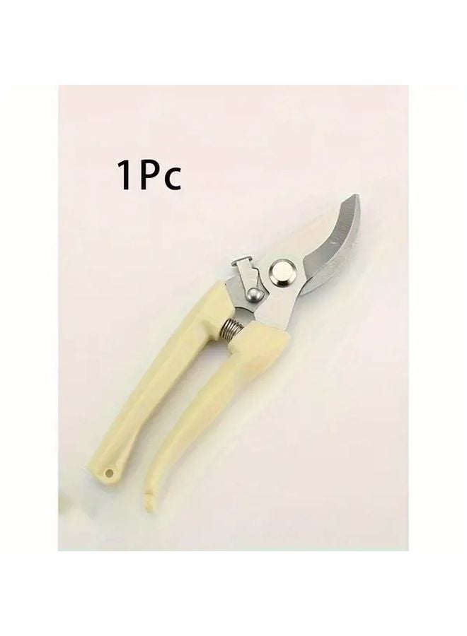 1Pc Bending Garden Pruning Scissors Set For Trimming Cutting Branches Flowers - Image 1