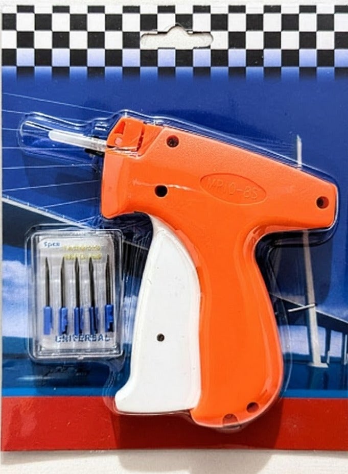 Clothing Tag Gun for Store, Warehouse, Merchandise with 5 Needles – Tag Gun for Clothes – Durable for Repeated Use and Easy to Use 150 Pins - Image 1