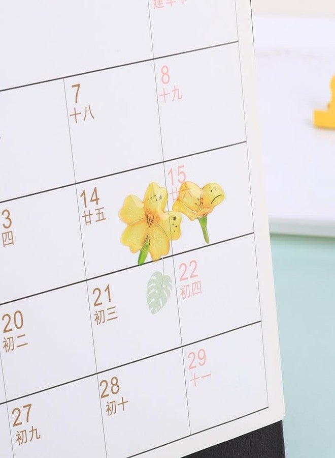 DEOXY مجموعة من 6 ملصقات ثلاثية الأبعاد لامعة للغاية، مناسبة للأعمال اليدوية للبنات، ملصقات جمالية، ملصقات لطيفة، مجموعة ملصقات ذاتية اللصق لهدايا أعياد الميلاد (DX-009) - Image 3