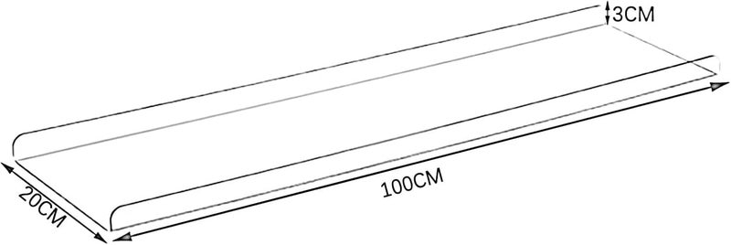 Al Raied ARS® Acrylic Bathtub Caddy Tray - Modern Minimalist Organizer for Bathroom and Bedside - Image 2
