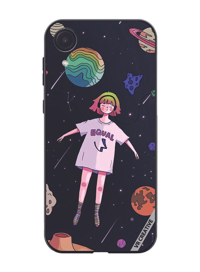 VR CREATIVE Protective Case Cover For Samsung Galaxy A03 Core Galaxy Design Multicolour - Image 1