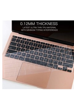 CaseBuy CaseBuy Premium Ultra Thin Keyboard Cover for MacBook Air 13 inch 2021 2020 Model A2179 A2337 M1 Chip MacBook Air 13 inch Accessories 13" MacBook Air M1 TPU Protective Skin  - Image 2